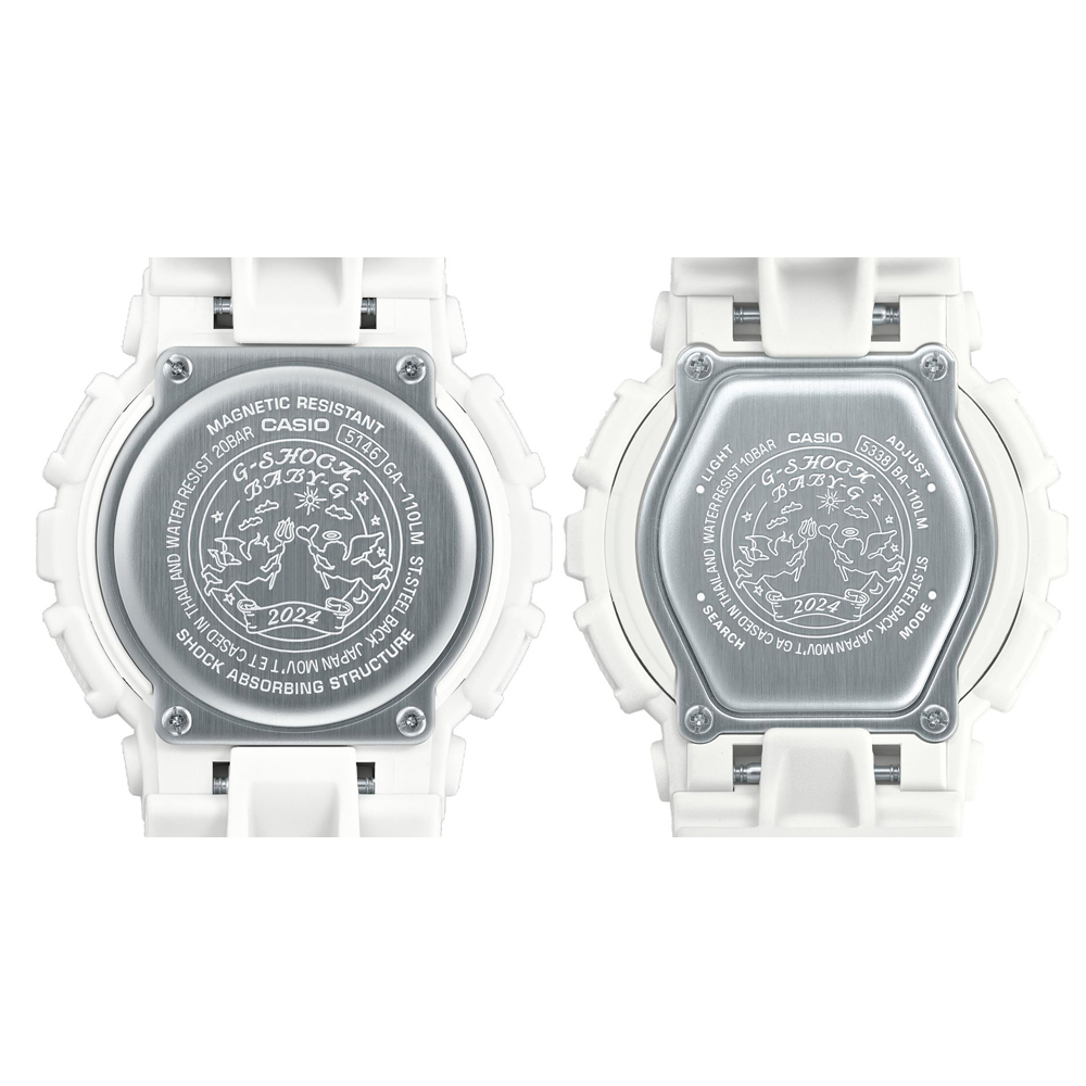ست ساعت های مچی G-Shock و BABY-G مدل CASIO-LOV-20A-7A